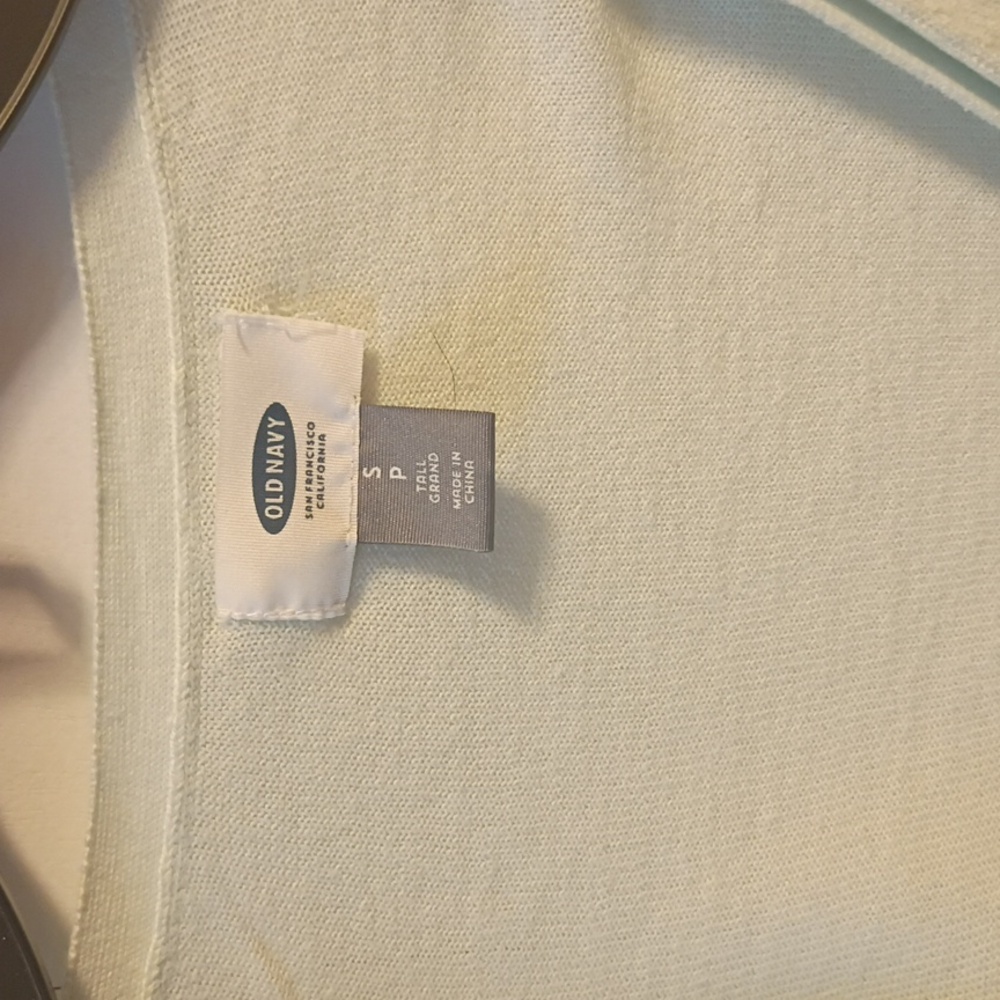 Old Navy Women's Mint Cardigan Sweater - Picture 2 of 3